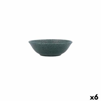 Aperitiefschaaltje Bidasoa Element Hydrozero Blauw Keramisch (6 Stuks)