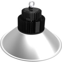 LED UFO High Bay 100W - Aigi Mania - Magazijnverlichting - Waterdicht IP65 - Natuurlijk Wit 4000K - Mat Zwart - - thumbnail