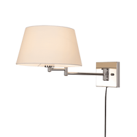 Moderne Wandlamp Altavilla 33 cm 1 Lichts Chroom - thumbnail