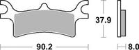 TRW Brake pad mcb 798 si sintered metal