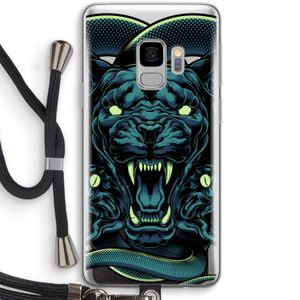 Cougar and Vipers: Samsung Galaxy S9 Transparant Hoesje met koord