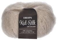 Drops Kid Silk Uni Colour 020 Lichtbeige - thumbnail