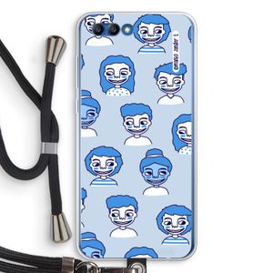 Gezichtjes: Honor 10 Transparant Hoesje met koord