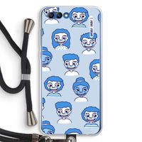 Gezichtjes: Honor 10 Transparant Hoesje met koord