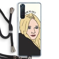 Ashley: Sony Xperia 5 II Transparant Hoesje met koord