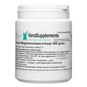 VeraSupplements Calcium-Magnesiumascorbaat Poeder