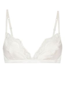 Dolce & Gabbana soutien-gorge à détails en dentelle - Blanc