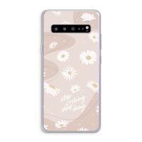Daydreaming becomes reality: Samsung Galaxy S10 5G Transparant Hoesje