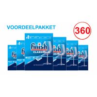 Finish Classic Vaatwastabletten Megavoordeelverpakking - 6 x 60 tabs - Jaarpakket - thumbnail