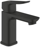 Grohe Dice S-Size wastafelkraan met koude start en push-open waste matte black