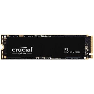 Crucial P3 1 TB NVMe/PCIe M.2 SSD 2280 harde schijf M.2 PCIe NVMe Retail CT1000P3SSD8