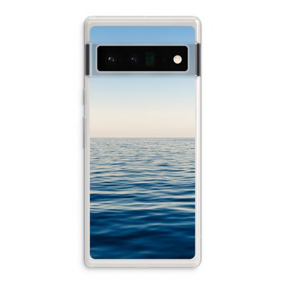 Water horizon: Google Pixel 6 Pro Transparant Hoesje
