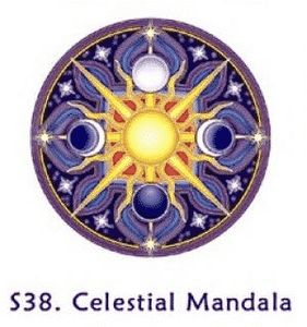 Raamsticker Hemelse Mandala