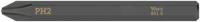 Wera 851 S Phillips kruiskopbits voor slagschroevendraaier, PH 2 x 70 mm - 05018161001
