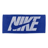 Nike Jacquard Handdoek Graphic Medium Blauw Wit