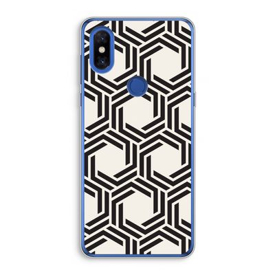 Geometrisch patroon: Xiaomi Mi Mix 3 Transparant Hoesje
