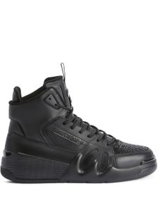 Giuseppe Zanotti Talon hi-tops leather sneakers - Noir