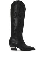 ANINE BING bottes d'inspiration western - Noir