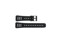 Horlogeband Casio JC-10-1BVZ / JC-11-1BVUZ Kunststof/Plastic Zwart 20mm
