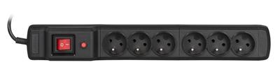 Activejet ACJ COMBO 6GN 10M power uitbreiding 6 AC-uitgang(en) Binnen Zwart