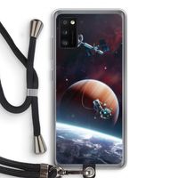Examiner: Samsung Galaxy A41 Transparant Hoesje met koord