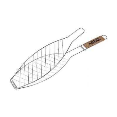 Barbecuegril voor vis Roestvrij staal (14 x 58 cm)