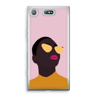 Yellow glasses: Sony Xperia XZ1 Compact Transparant Hoesje