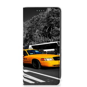 Samsung Galaxy A41 Book Cover New York Taxi