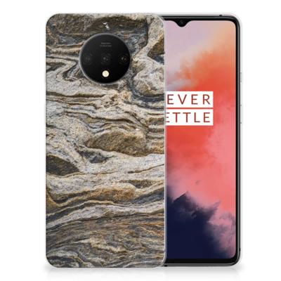 OnePlus 7T | TPU | Siliconen hoesje | Steen