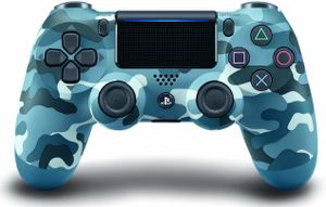 Sony DualShock 4 Blauw, Camouflage Bluetooth Gamepad Analoog/digitaal PlayStation 4