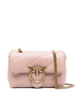 PINKO mini sac à bandoulière Love Puffer - Rose