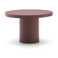 Kave Home Aiguablava tuintafel Ø120 cm cement Terracotta