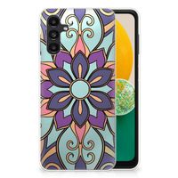 Samsung Galaxy A13 | A04s TPU Case Purple Flower