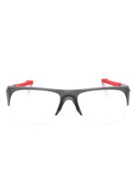 Oakley lunettes de vue Plazlink à monture rectangulaire - Gris - thumbnail