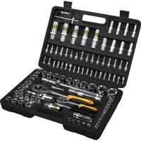 Dopsleutelset - Fieldmann - FDG 5001-108R - 108-delig - 1/4 en 1/2 doppen - Opbergkoffer