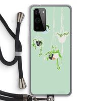 Hang In There: OnePlus 9 Pro Transparant Hoesje met koord