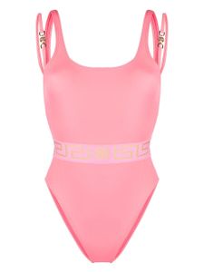 Versace maillot de bain à imprimé Greca - Rose