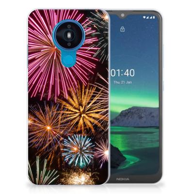 Nokia 1.4 | Sillicone Back Cover | Vuurwerk