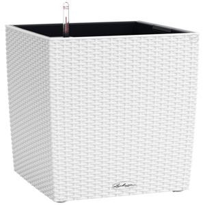 LECHUZA CUBE Cottage 30 All-in-One Set Binnen/buiten Plantenpot Vrijstaand Polypropyleen (PP) Wit