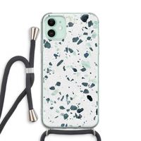 Terrazzo N°2: iPhone 11 Transparant Hoesje met koord