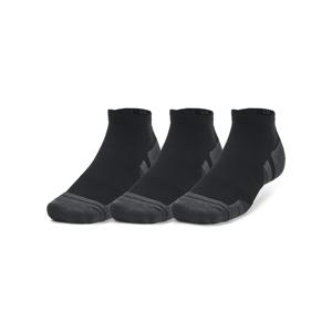 Under Armour Performance Tech Korte Sportsokken 3-Pack Zwart Grijs