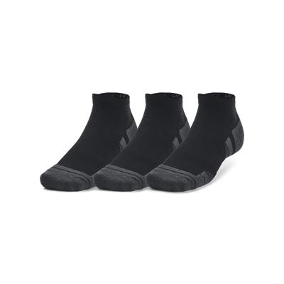 Under Armour Performance Tech Korte Sportsokken 3-Pack Zwart Grijs