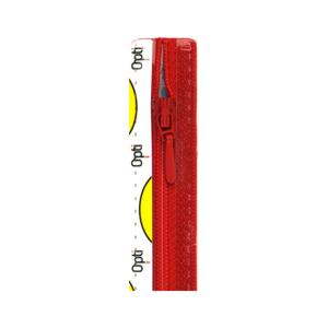 Opti 4800 S40 spiraalrits 4mm niet deelbaar 25 cm met druppeltrekker rood