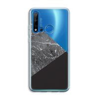 Combinatie marmer: Huawei P20 Lite (2019) Transparant Hoesje