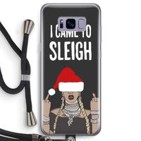 Came To Sleigh: Samsung Galaxy S8 Transparant Hoesje met koord