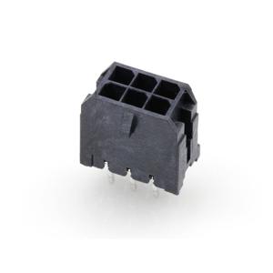 Molex 430450625 Male header, inbouw (standaard) Totaal aantal polen: 6 Rastermaat: 3 mm Inhoud: 1 stuk(s) Tray