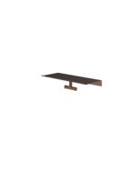 Hotbath &More Dubbele handdoek haak voor Planchet serie Tuscan bronze