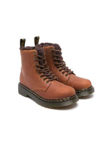 Dr. Martens Kids bottines 1460 Serena en cuir - Marron