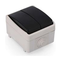 Waterdichte schakelaar EDM 65 x 80 x 55 mm