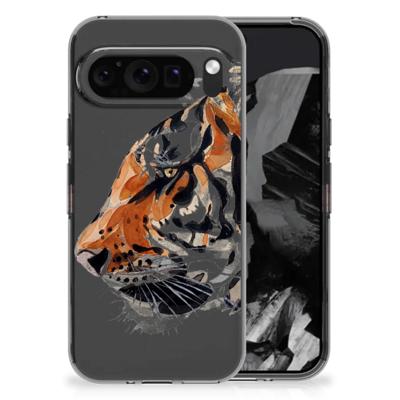 Smartphone hoesje Google Pixel 9 Pro XL Watercolor Tiger